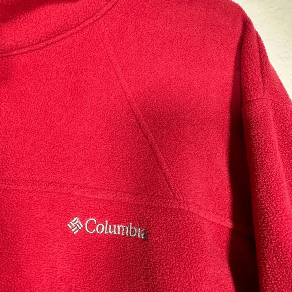 Columbia Pink Full Zip Fleece Jacket 3X - Picture 2 of 7